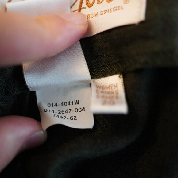 Vintage Spiegel For You Dress Pants Womens 20 36x27 Gray Tweed Office Bottoms - Picture 4 of 8